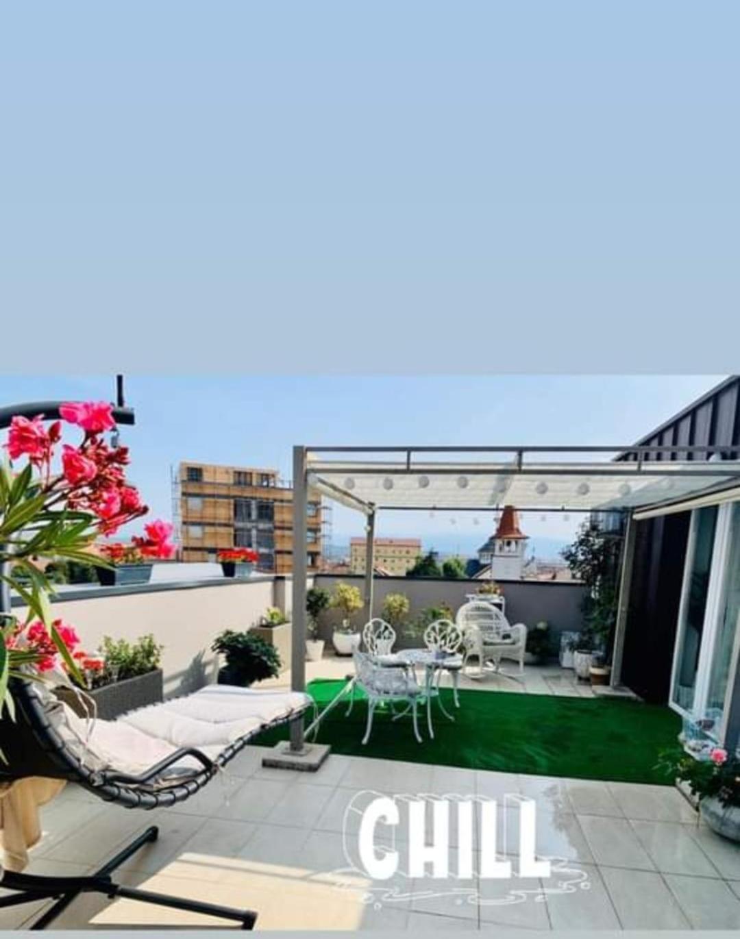 Sibiu Bach Penthouseアパートメント エクステリア 写真